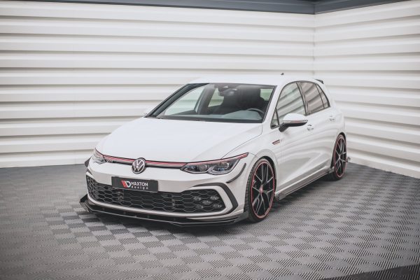 Volkswagen Golf GTI / GTE / Gtd / R-line / R Mk8 - Lâminas laterais frontais | VW-GO-8-GTI-CAN1 | Produto Maxton Design distribuído por Unicartuning. Volkswagen Golf GTI / GTE / Gtd / R-line / R Mk8 - Lâminas laterais frontais | VW-GO-8-GTI-CAN1 | Produto Maxton Design distribuído por Unicartuning.