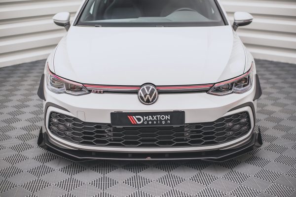 Volkswagen Golf GTI / GTE / Gtd / R-line / R Mk8 - Lâminas laterais frontais | VW-GO-8-GTI-CAN1 | Produto Maxton Design distribuído por Unicartuning. Volkswagen Golf GTI / GTE / Gtd / R-line / R Mk8 - Lâminas laterais frontais | VW-GO-8-GTI-CAN1 | Produto Maxton Design distribuído por Unicartuning.