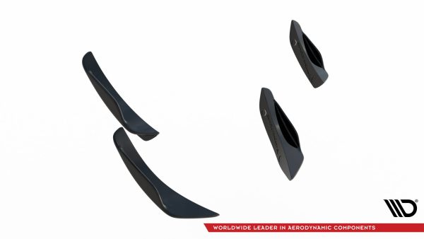 Volkswagen Jetta Gli Mk7 - Lâminas laterais frontais | BM-1-F20F-M-CAN1 | Produto Maxton Design distribuído por Unicartuning.