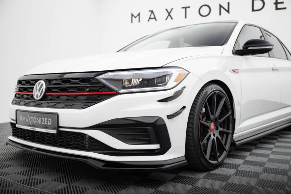 Volkswagen Jetta Gli Mk7 - Lâminas laterais frontais | BM-1-F20F-M-CAN1 | Produto Maxton Design distribuído por Unicartuning.