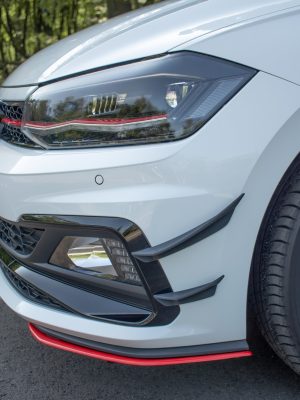 Volkswagen Polo GTI / R-line Mk6 - Lâminas laterais frontais | VW-PO-6-GTI-CAN1 | Produto Maxton Design distribuído por Unicartuning.