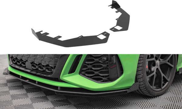 Audi RS3 8Y - Splitters frontais | AURS38YCNC-FSF1G | Produto Maxton Design distribuído por Unicartuning. Audi RS3 8Y - Splitters frontais | AURS38YCNC-FSF1G | Produto Maxton Design distribuído por Unicartuning.