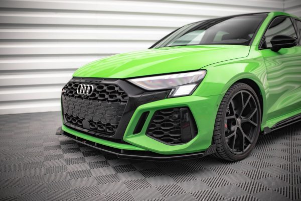 Audi RS3 8Y - Splitters frontais | AURS38YCNC-FSF1G | Produto Maxton Design distribuído por Unicartuning. Audi RS3 8Y - Splitters frontais | AURS38YCNC-FSF1G | Produto Maxton Design distribuído por Unicartuning.