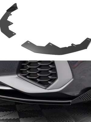 Audi S3/a3 S-Line 8Y - Splitters frontais | AUA38YSLINECNC-FSF1G | Produto Maxton Design distribuído por Unicartuning.