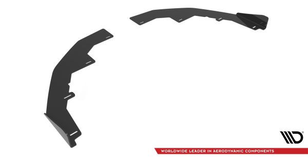 Audi S3/a3 S-Line 8Y - Splitters frontais | AUA38YSLINECNC-FSF1G | Produto Maxton Design distribuído por Unicartuning.