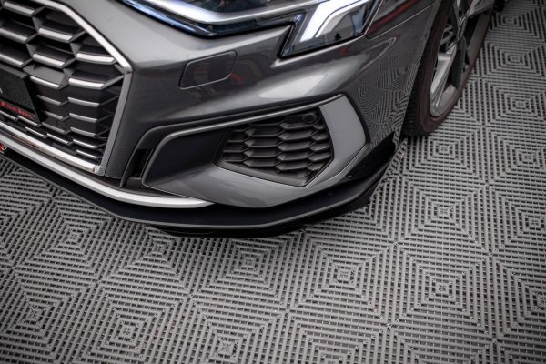 Audi S3/a3 S-Line 8Y - Splitters frontais | AUA38YSLINECNC-FSF1G | Produto Maxton Design distribuído por Unicartuning.