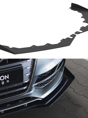 Audi S3 / A3 S-Line Sedan 8V - Splitters frontais | AUS33SCNC-FSF1G | Produto Maxton Design distribuído por Unicartuning. Audi S3 / A3 S-Line Sedan 8V - Splitters frontais | AUS33SCNC-FSF1G | Produto Maxton Design distribuído por Unicartuning.