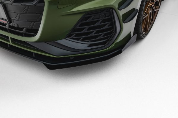 Audi S3 Sportback / A3 S-Line Sportback 8Y (facelift) - Splitters frontais | AUS38YFCNC-FSF1G | Produto Maxton Design distribuído por Unicartuning. Audi S3 Sportback / A3 S-Line Sportback 8Y (facelift) - Splitters frontais | AUS38YFCNC-FSF1G | Produto Maxton Design distribuído por Unicartuning.