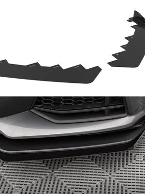 Audi TT S / S-Line 8s - Splitters frontais | AUTT3SLINECNC-FSF1G | Produto Maxton Design distribuído por Unicartuning.