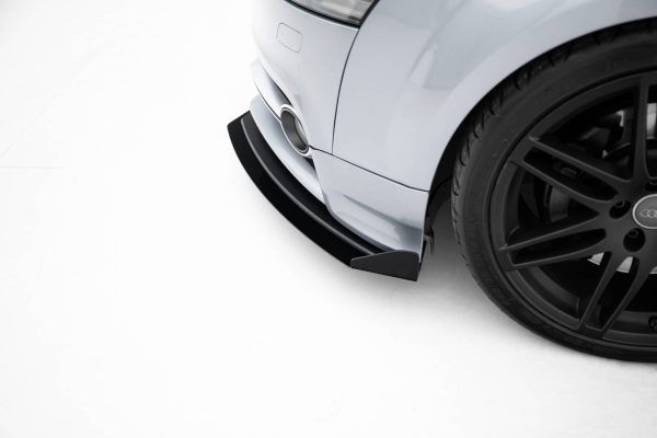 Audi TT S / TT S-Line 8j (facelift) - Splitters frontais | AUTT2SLINECNC-FSF1G | Produto Maxton Design distribuído por Unicartuning.