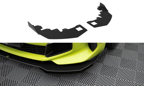 BMW 1 F40 Pack M / M135i - Splitters frontais | BM140MPACKCNC-FSF1G | Produto Maxton Design distribuído por Unicartuning.