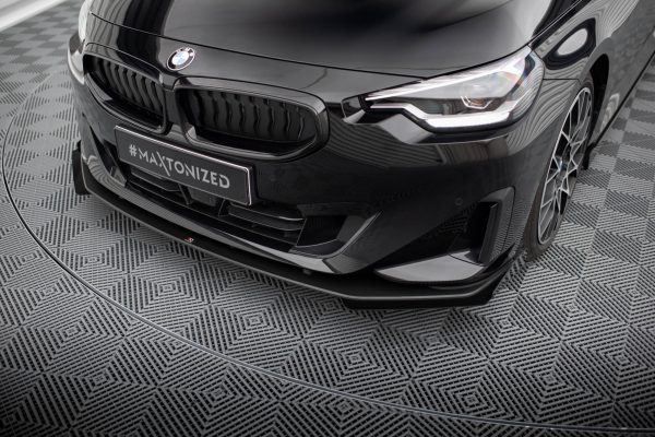 BMW 2 Coupé G42 - Splitters frontais | BM2G42CNC-FSF1G | Produto Maxton Design distribuído por Unicartuning.