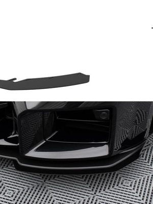 BMW M2 G87 - Splitters frontais | BMM2G87CNC-FSF1G | Produto Maxton Design distribuído por Unicartuning.