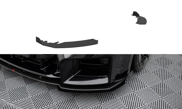 BMW M2 G87 - Splitters frontais | BMM2G87CNC-FSF1G | Produto Maxton Design distribuído por Unicartuning.