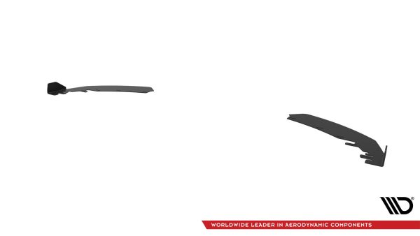 BMW M2 G87 - Splitters frontais | BMM2G87CNC-FSF1G | Produto Maxton Design distribuído por Unicartuning.
