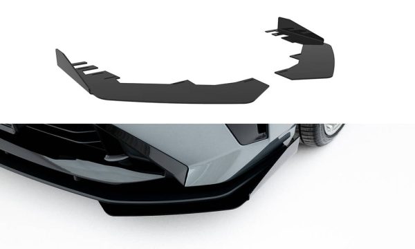 BMW M135i F70 - Splitters frontais | BM170MPACKCNC-FSF1G | Produto Maxton Design distribuído por Unicartuning.