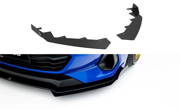Subaru BRZ Mk2 - Splitters frontais | SUBRZ2CNC-FSF1G | Produto Maxton Design distribuído por Unicartuning.