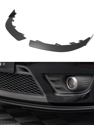 Ford Fiesta ST Mk6 - Splitters frontais | FOFI6STCNC-FSF1G | Produto Maxton Design distribuído por Unicartuning.