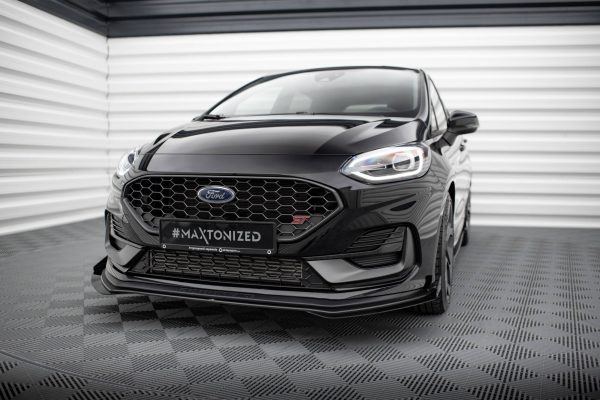 Ford Fiesta ST / ST-line Mk8 (facelift) - Splitters frontais | FOFI8FSTCNC-FSF1G | Produto Maxton Design distribuído por Unicartuning. Ford Fiesta ST / ST-line Mk8 (facelift) - Splitters frontais | FOFI8FSTCNC-FSF1G | Produto Maxton Design distribuído por Unicartuning.