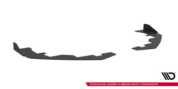 Ford Mustang GT Mk6 - Splitters frontais | FOMU6GTCNC-FSF1G | Produto Maxton Design distribuído por Unicartuning.