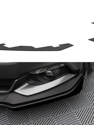 Ford Mustang GT Mk6 - Splitters frontais | FOMU6GTCNC-FSF1G | Produto Maxton Design distribuído por Unicartuning.