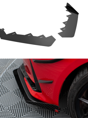 Honda Civic Type-R Mk 11 - Splitters frontais | HOCI11TYPERCNC-FSF1G | Produto Maxton Design distribuído por Unicartuning.