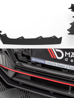 Hyundai I20 N Mk3 - Splitters frontais | HYI203NCNC-FSF1G | Produto Maxton Design distribuído por Unicartuning.