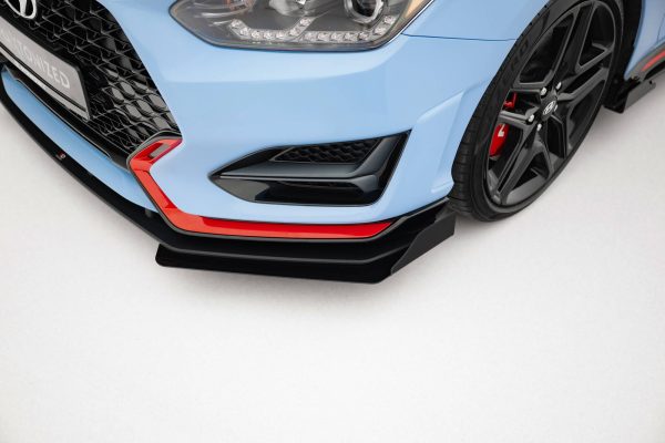 Hyundai Veloster N Mk2 - Splitters frontais | HYVE2NCNC-FSF1G | Produto Maxton Design distribuído por Unicartuning.