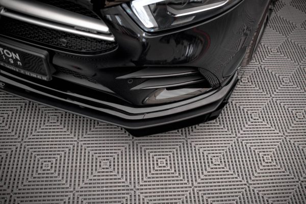 Mercedes-Benz A35 AMG Hatchback Aero Pack W177 - Splitters frontais | MEA17735CNC-FSF1G | Produto Maxton Design distribuído por Unicartuning. Mercedes-Benz A35 AMG Hatchback Aero Pack W177 - Splitters frontais | MEA17735CNC-FSF1G | Produto Maxton Design distribuído por Unicartuning.