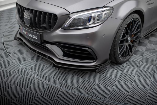 Mercedes-AMG C63 Sedan / Estate W205 (facelift) - Splitters frontais | MEC205F63CNC-FSF1G | Produto Maxton Design distribuído por Unicartuning. Mercedes-AMG C63 Sedan / Estate W205 (facelift) - Splitters frontais | MEC205F63CNC-FSF1G | Produto Maxton Design distribuído por Unicartuning.