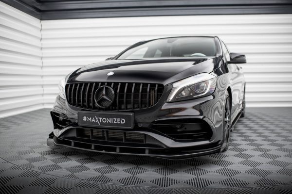 Mercedes-Benz Classe A AMG-line W176 (facelift) - Splitters frontais | MEA176FAMGLINECNC-FSF1G | Produto Maxton Design distribuído por Unicartuning. Mercedes-Benz Classe A AMG-line W176 (facelift) - Splitters frontais | MEA176FAMGLINECNC-FSF1G | Produto Maxton Design distribuído por Unicartuning.