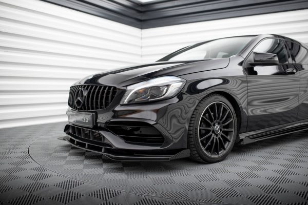 Mercedes-Benz Classe A AMG-line W176 (facelift) - Splitters frontais | MEA176FAMGLINECNC-FSF1G | Produto Maxton Design distribuído por Unicartuning. Mercedes-Benz Classe A AMG-line W176 (facelift) - Splitters frontais | MEA176FAMGLINECNC-FSF1G | Produto Maxton Design distribuído por Unicartuning.
