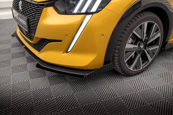 Peugeot 208 GT Mk2 - Splitters frontais | PE2082GTCNC-FSF1G | Produto Maxton Design distribuído por Unicartuning.