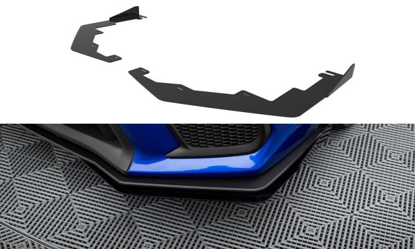 Subaru WRX STI Mk1 - Splitters frontais | SUIM4FWRXSTICNC-FSF1G | Produto Maxton Design distribuído por Unicartuning.