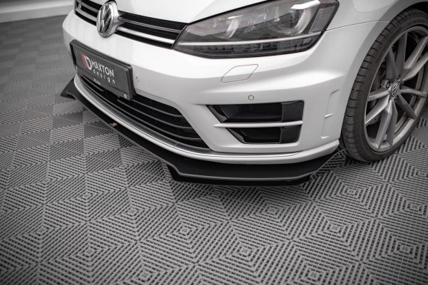 Volkswagen Golf R Mk7 - Splitters frontais | VWGO7RCNC-FSF1G | Produto Maxton Design distribuído por Unicartuning. Volkswagen Golf R Mk7 - Splitters frontais | VWGO7RCNC-FSF1G | Produto Maxton Design distribuído por Unicartuning.