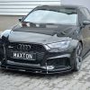 Audi RS3 8V Fl Sportback - Lâmina frontal RACING V.1 | AU-RS3-8VF-CNC-FD1A | Produto Maxton Design distribuído por Unicartuning. Audi RS3 8V Fl Sportback - Lâmina frontal RACING V.1 | AU-RS3-8VF-CNC-FD1A | Produto Maxton Design distribuído por Unicartuning.