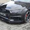 Audi RS3 8V Fl Sportback - Lâmina frontal RACING V.1 | AU-RS3-8VF-CNC-FD2A | Produto Maxton Design distribuído por Unicartuning. Audi RS3 8V Fl Sportback - Lâmina frontal RACING V.1 | AU-RS3-8VF-CNC-FD2A | Produto Maxton Design distribuído por Unicartuning.