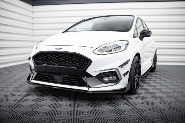 Ford Fiesta Mk8 ST / ST-line - Lâmina frontal RACING V.1 | FO-FI-8-STLINE-CNC-FD1A | Produto Maxton Design distribuído por Unicartuning. Ford Fiesta Mk8 ST / ST-line - Lâmina frontal RACING V.1 | FO-FI-8-STLINE-CNC-FD1A | Produto Maxton Design distribuído por Unicartuning.