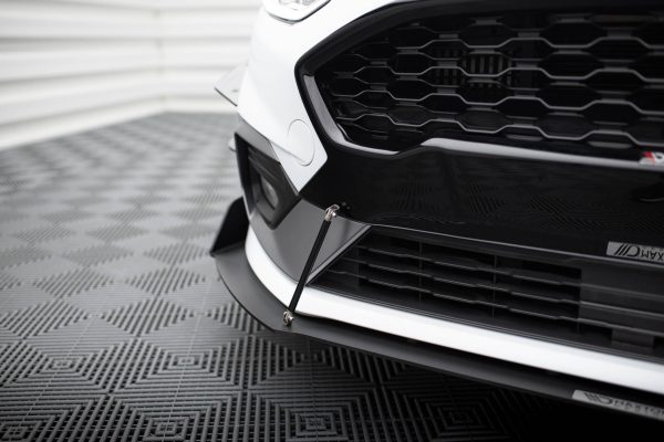 Ford Fiesta Mk8 ST / ST-line - Lâmina frontal RACING V.1 | FO-FI-8-STLINE-CNC-FD1A | Produto Maxton Design distribuído por Unicartuning. Ford Fiesta Mk8 ST / ST-line - Lâmina frontal RACING V.1 | FO-FI-8-STLINE-CNC-FD1A | Produto Maxton Design distribuído por Unicartuning.