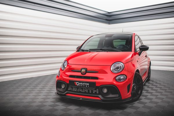 Abarth 595 Mk1 (facelift) - Lâmina frontal | FI-500-1F-AB-FD1G | Produto Maxton Design distribuído por Unicartuning. Abarth 595 Mk1 (facelift) - Lâmina frontal | FI-500-1F-AB-FD1G | Produto Maxton Design distribuído por Unicartuning.