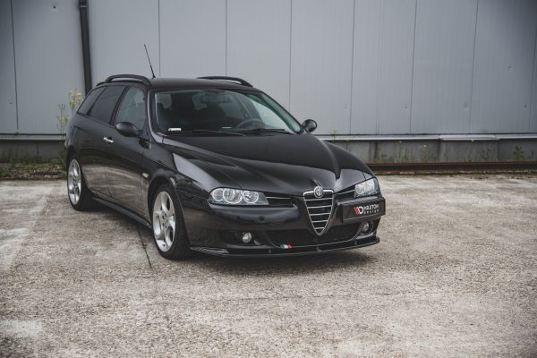 Alfa Romeo 156 (facelift) - Lâmina frontal | AL-156F-FD1G | Produto Maxton Design distribuído por Unicartuning.