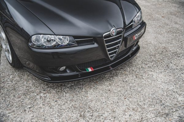 Alfa Romeo 156 (facelift) - Lâmina frontal | AL-156F-FD1G | Produto Maxton Design distribuído por Unicartuning.