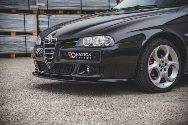 Alfa Romeo 156 (facelift) - Lâmina frontal | AL-156F-FD1G | Produto Maxton Design distribuído por Unicartuning.