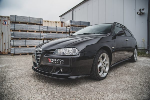 Alfa Romeo 156 (facelift) - Lâmina frontal | AL-156F-FD1G | Produto Maxton Design distribuído por Unicartuning.