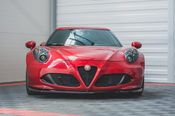 Alfa Romeo 4c - Lâmina frontal | AL-4C-FD1G | Produto Maxton Design distribuído por Unicartuning.