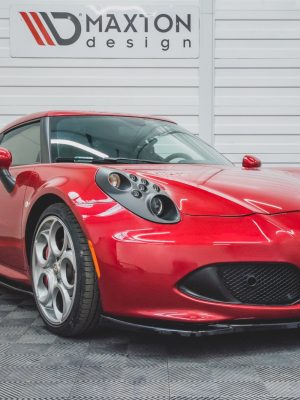 Alfa Romeo 4c - Lâmina frontal | AL-4C-FD1G | Produto Maxton Design distribuído por Unicartuning.