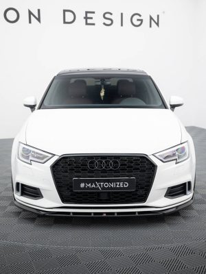 Audi A3 Sedan 8V (facelift) - Lâmina frontal | AU-A3-8VF-S-FD1G | Produto Maxton Design distribuído por Unicartuning. Audi A3 Sedan 8V (facelift) - Lâmina frontal | AU-A3-8VF-S-FD1G | Produto Maxton Design distribuído por Unicartuning.