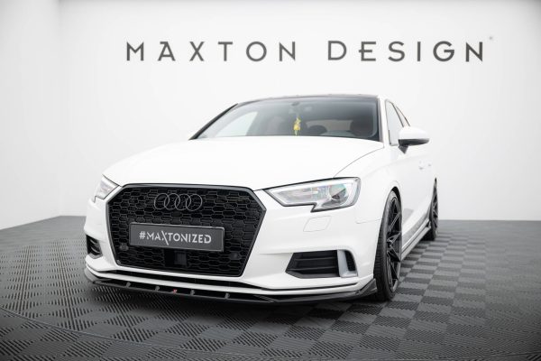 Audi A3 Sedan 8V (facelift) - Lâmina frontal | AU-A3-8VF-S-FD1G | Produto Maxton Design distribuído por Unicartuning. Audi A3 Sedan 8V (facelift) - Lâmina frontal | AU-A3-8VF-S-FD1G | Produto Maxton Design distribuído por Unicartuning.
