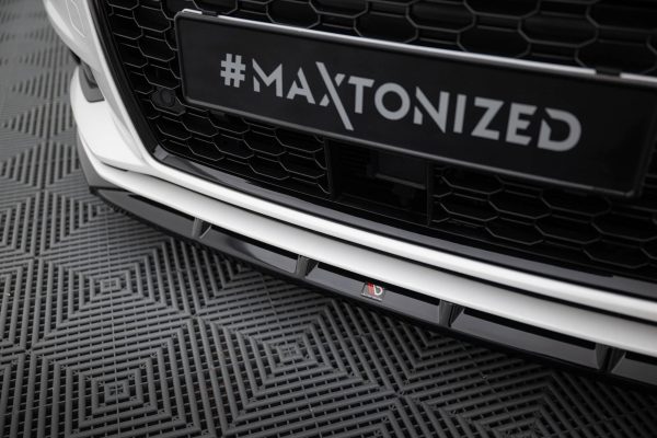 Audi A3 Sedan 8V (facelift) - Lâmina frontal | AU-A3-8VF-S-FD1G | Produto Maxton Design distribuído por Unicartuning. Audi A3 Sedan 8V (facelift) - Lâmina frontal | AU-A3-8VF-S-FD1G | Produto Maxton Design distribuído por Unicartuning.