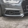 Audi A6 / A6 C7 S-Line/ S6 C7 (facelift) - Lâmina frontal | AU-S6-C7F-FFD1FP | Produto Maxton Design distribuído por Unicartuning.